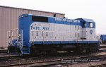 PPU, Peoria and Pekin Union, 800 SC15A-3 Caterpillar Powered , at Creve Coeur, Illinois. December 5, 1998. 